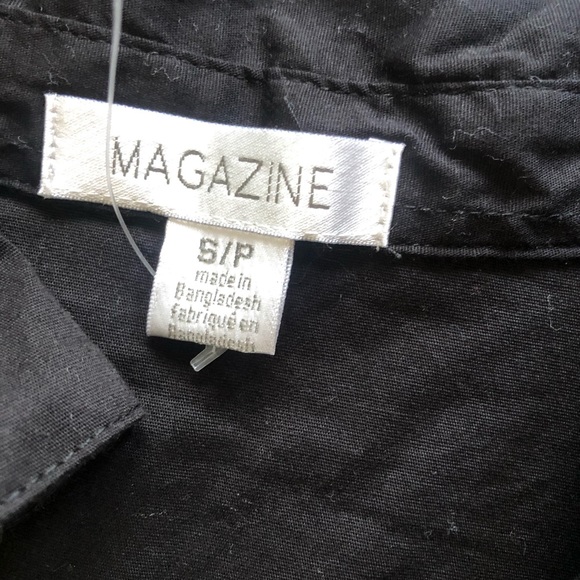 NWOT Black Blouse - Picture 4 of 4